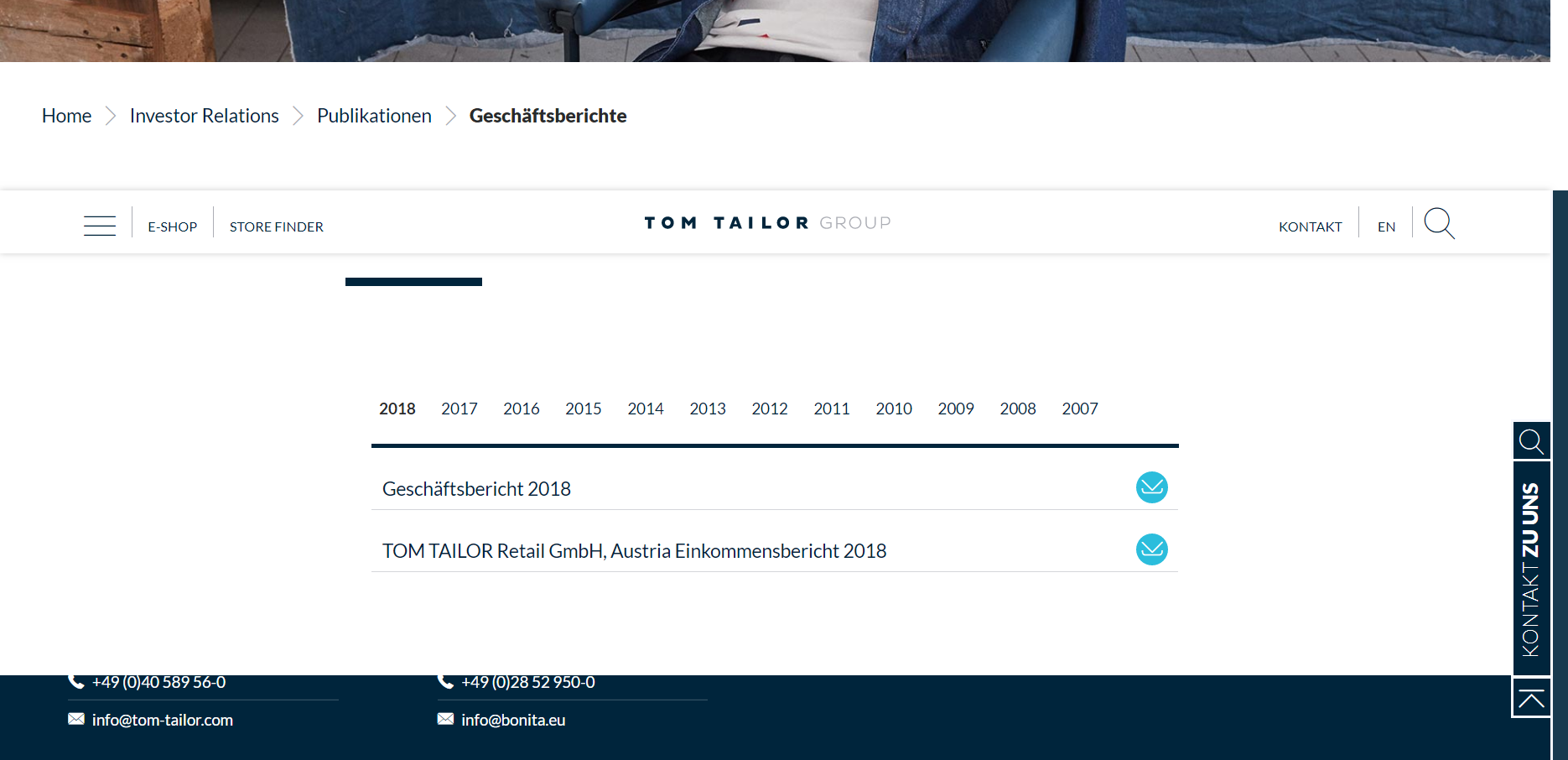 Tom Tailor Holding AG 1144111