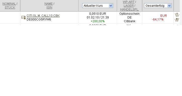 COMMERZBANK kaufen Kz. 28 € 296435