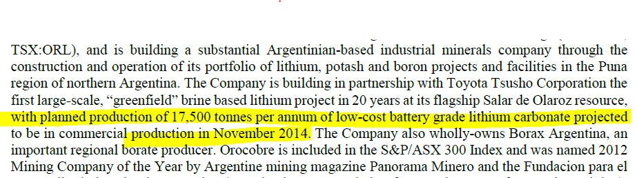 OROCOBRE LTD - Neuer Stern am Lithiumhimmel (?) 767434