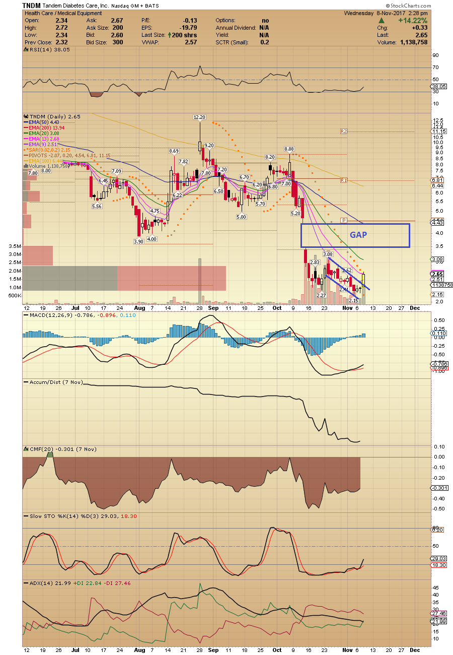 Tandem Diabetes Care, Inc. (TNDM) 1022733