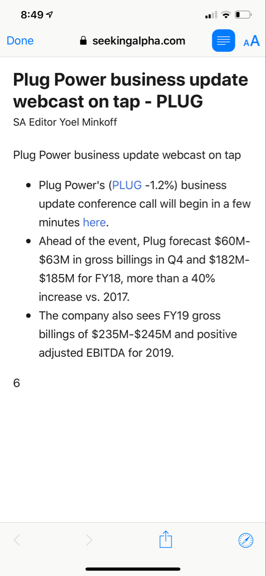 Plug Power - Brennstoffzellen 1090793