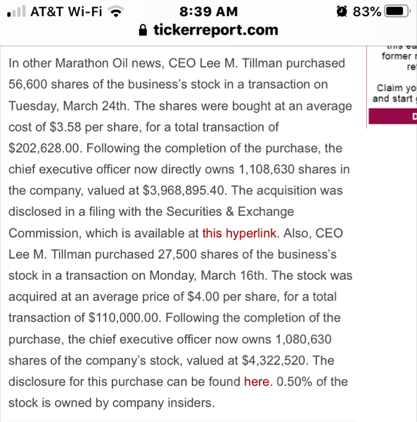 Marathon Oil: Trendwechsel 1169351