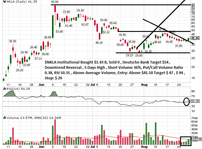 NIKOLA Corporation US6541101050 Nachfolge Thread V 1198602