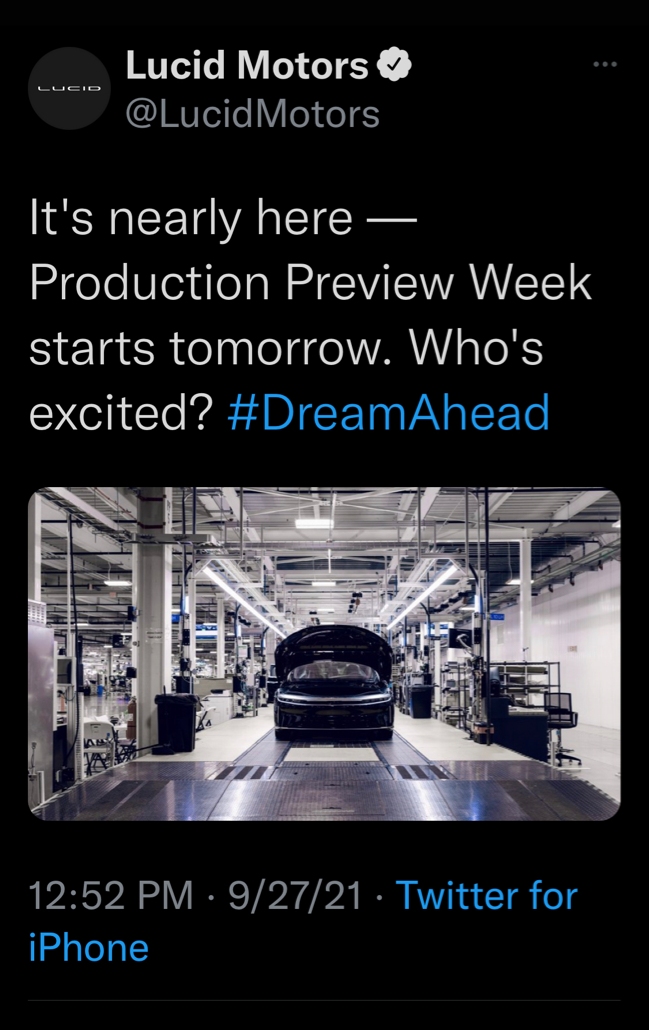 SPAC abgeschlossen - Börsendebüt für Lucid Motors 1276166