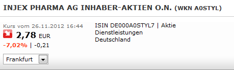 Injex AG - Wahrheit und Träumerei 556578