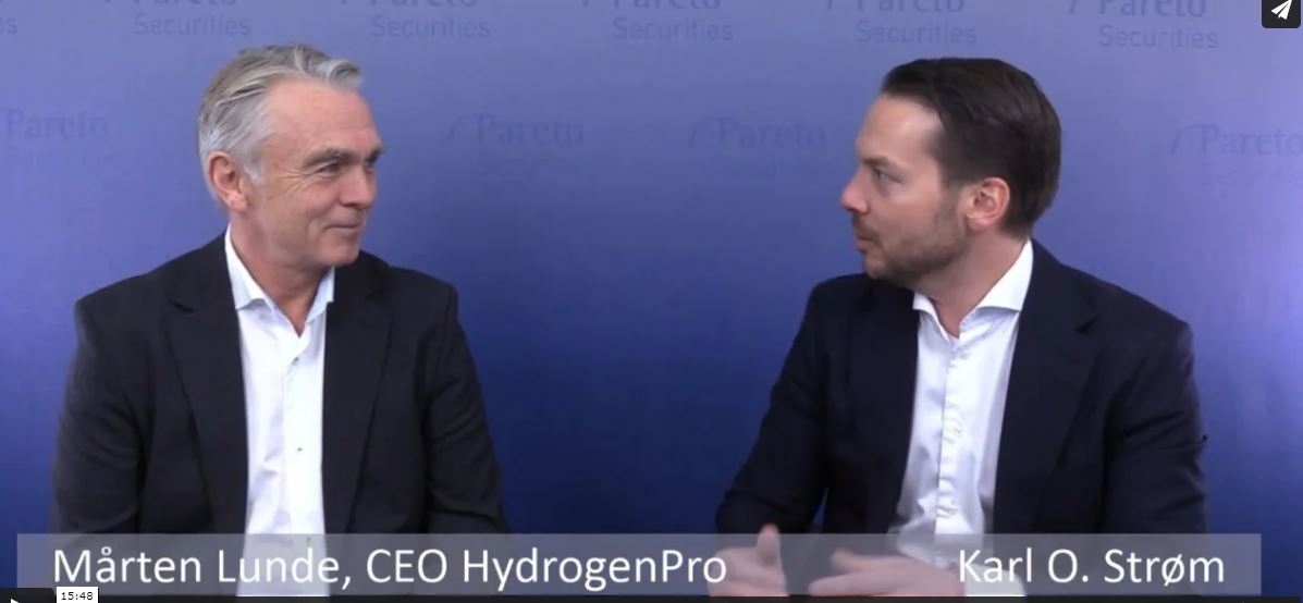 HydrogenPro der Player für Clean Energy, Norwegen 1223169