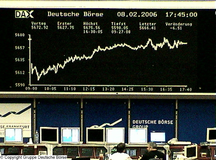 212.DAX Tipp-Spiel, Mittwoch, 8.2.06, 17.45 Uhr, D 29091