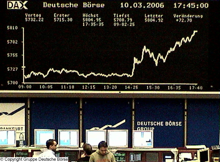 234.DAX Tipp-Spiel, Freitag, 10.3.06, 17.45 Uhr, 32693