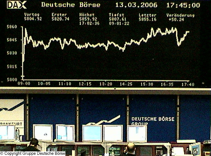 235.DAX Tipp-Spiel, Montag, 13.3.06, 17.45 Uhr, 32932