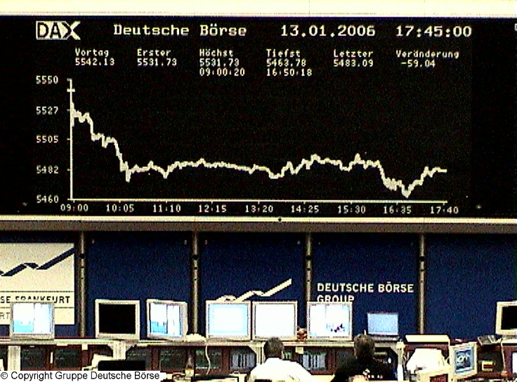 194.DAX Tipp-Spiel, Freitag, 13.1.06, 17.45 Uhr, D 26325