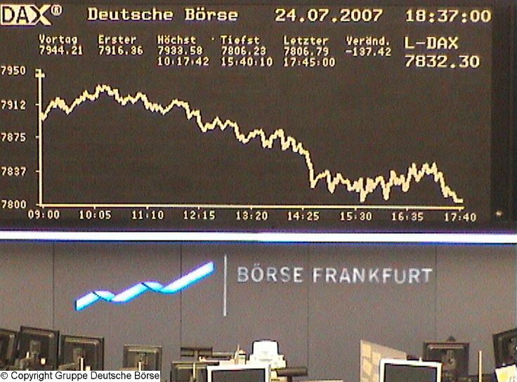 581.DAX Tipp-Spiel, Dienstag, 24.07.07 110699