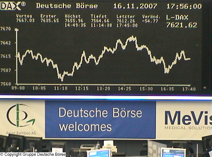 664.DAX Tipp-Spiel, Freitag, 16.11.07 131578