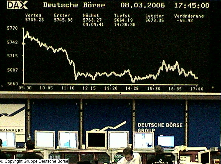 232.DAX Tipp-Spiel, Mittwoch, 8.3.06, 17.45 Uhr 32330