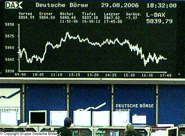 353.DAX Tipp-Spiel, Dienstag, 29.08.06, 17.45 Uhr, 54338