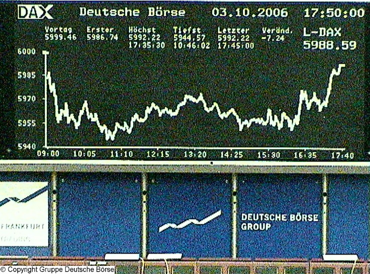 378.DAX Tipp-Spiel, Dienstag, 03.10.06, 17.45 Uhr, 60117