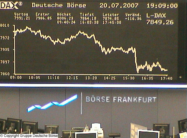 579.DAX Tipp-Spiel, Freitag, 20.07.07, 17.45 Uhr, 110132