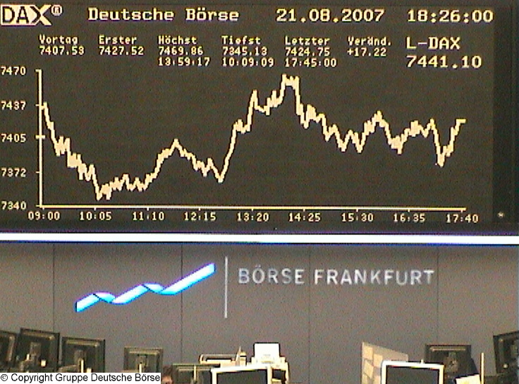 601.DAX Tipp-Spiel, Dienstag, 21.08.07 115899
