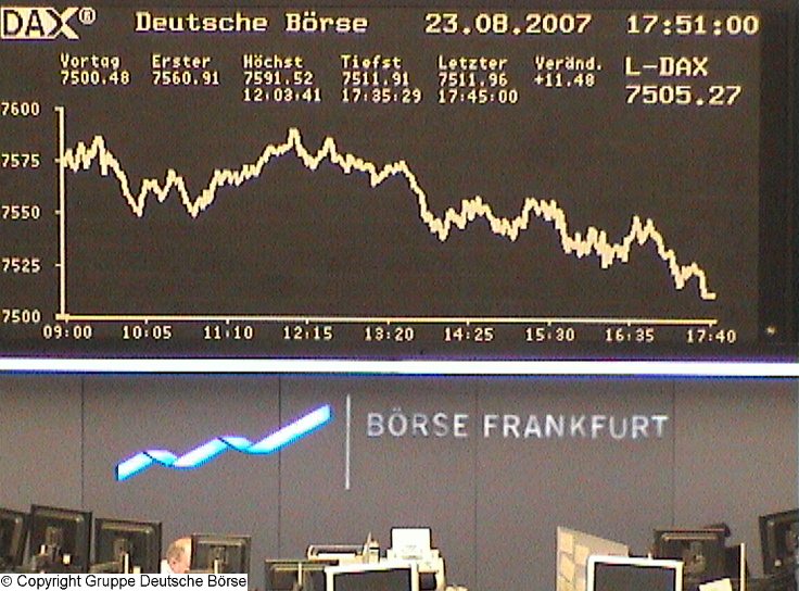 603.DAX Tipp-Spiel, Donnerstag, 23.08.07 116256