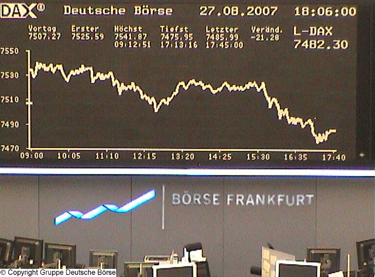 605.DAX Tipp-Spiel, Montag, 27.08.07 116836