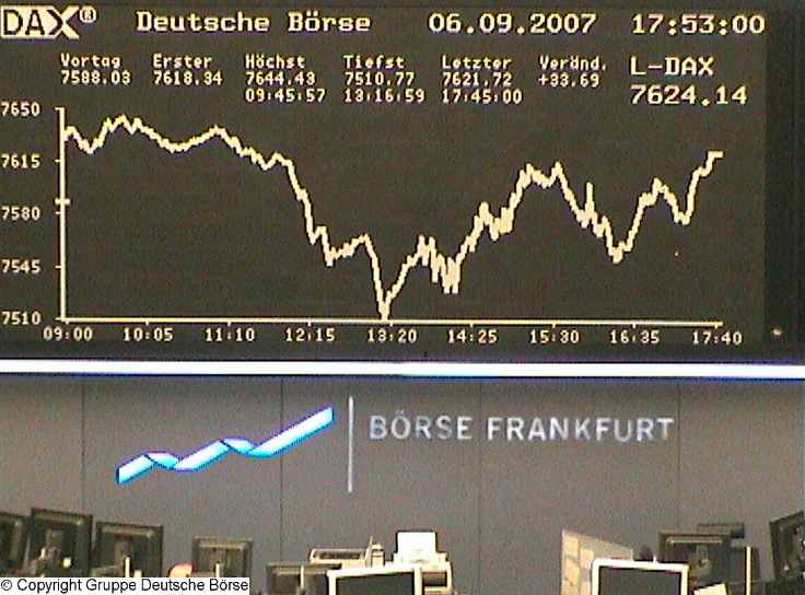 613.DAX Tipp-Spiel, Donnerstag, 06.09.07 118874