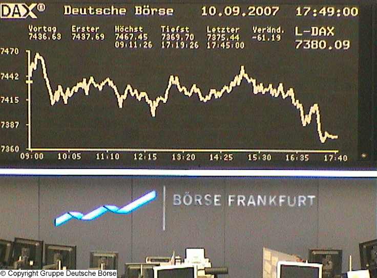 615.DAX Tipp-Spiel, Montag,10.09.07 119394