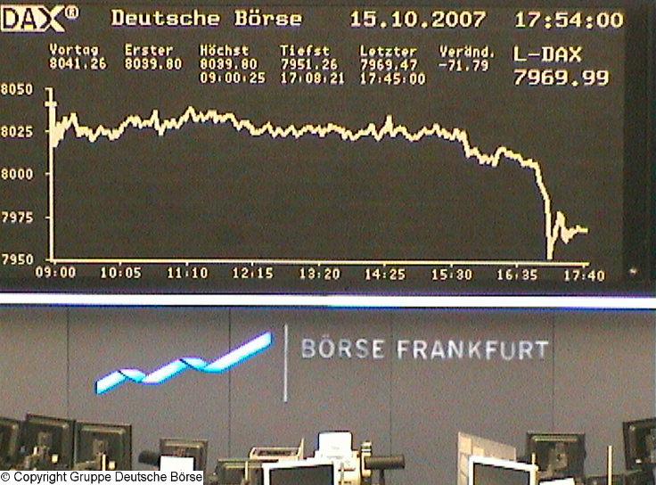 640.DAX Tipp-Spiel, Montag, 15.10.07 125558
