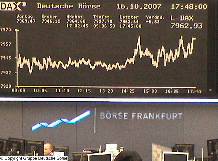 641.DAX Tipp-Spiel, Dienstag, 16.10.07 125772