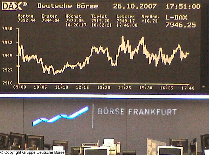 649.DAX Tipp-Spiel, Freitag, 26.10.07 127943