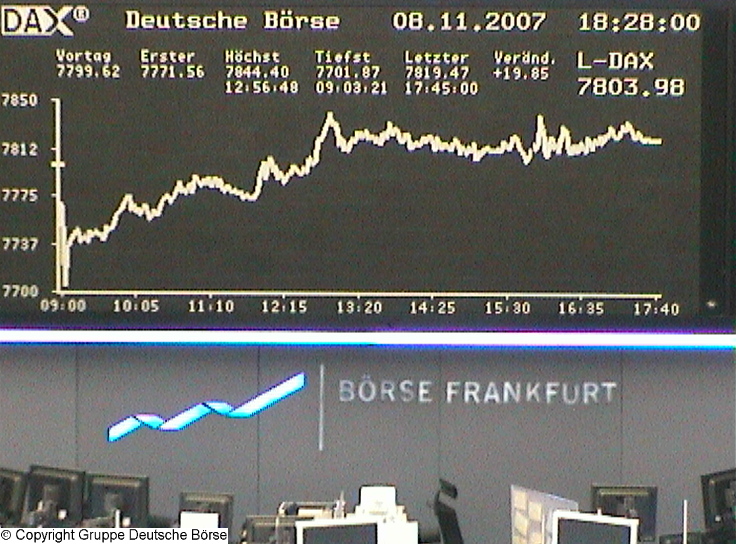 658.DAX Tipp-Spiel, Donnerstag, 08.11.07 130232