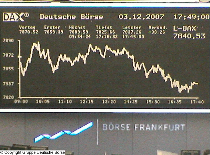 675.DAX Tipp-Spiel, Montag, 03.12.07 134374