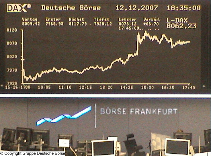 682.DAX Tipp-Spiel, Mittwoch, 12.12.07 136302