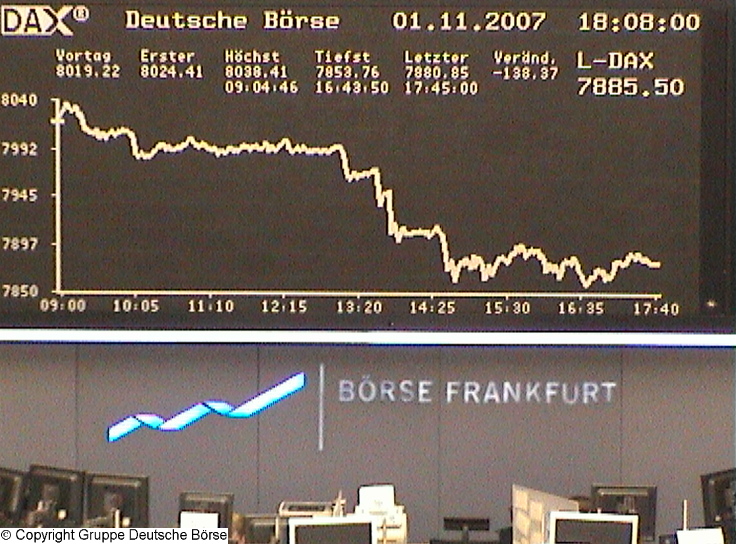 653.DAX Tipp-Spiel, Donnerstag, 01.11.07 129034