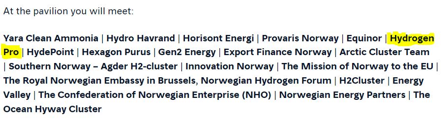 HydrogenPro der Player für Clean Energy, Norwegen 1396662