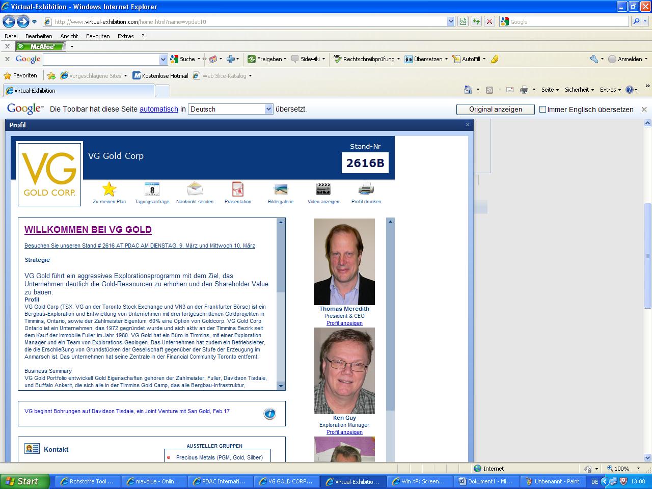 VG Gold ( ISIN: CA9182161021 ) 303532