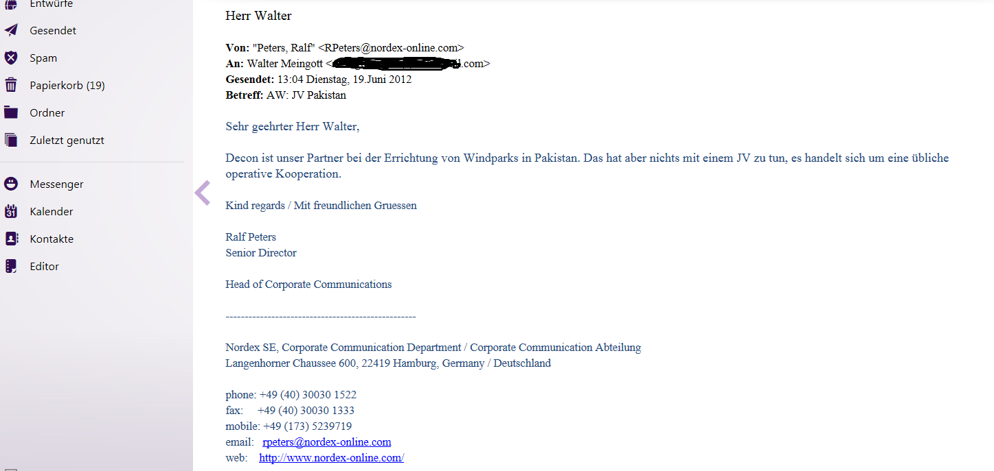 Nordex Akte X 682394