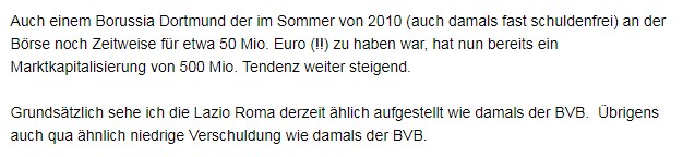 Societa Sportiva Lazio - der neue Thread 1035206