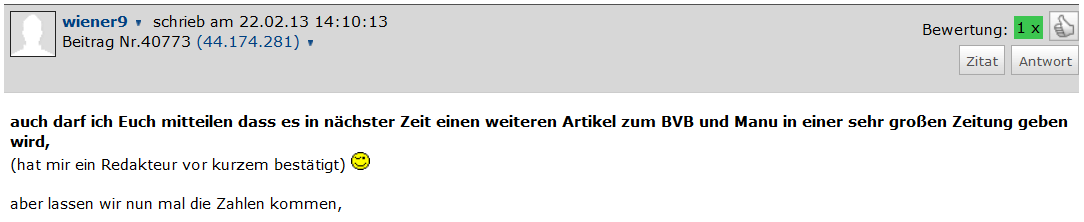 14 Gründe für ein Investment in BVB. 581428