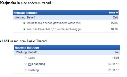 Societa Sportiva Lazio - der neue Thread 971578