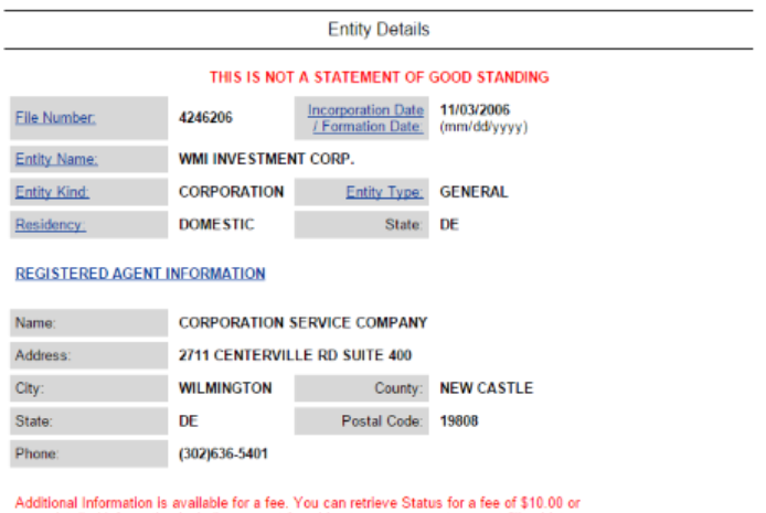 WMIH + Cooper Info 788852