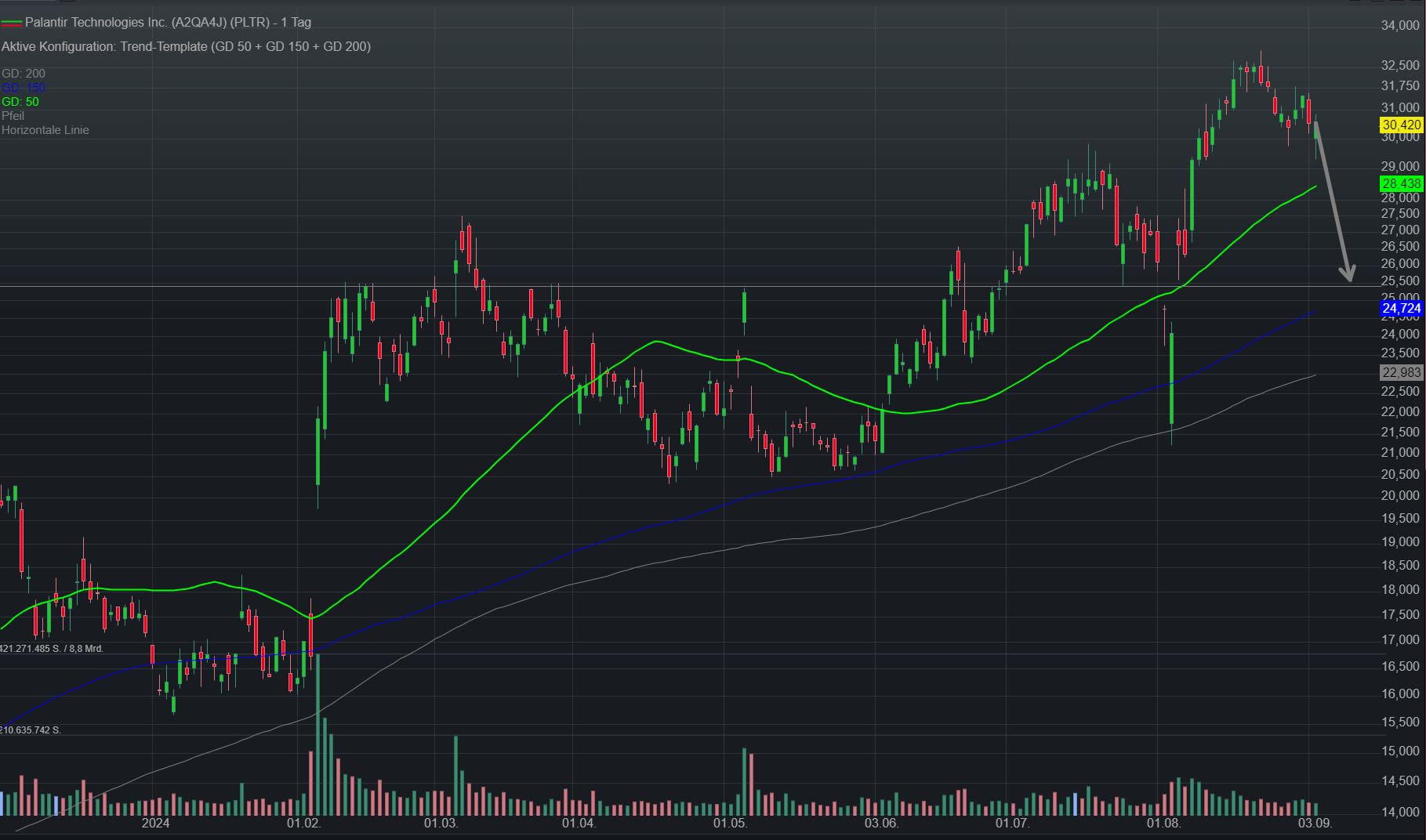 Palantir mit Börsengang 1446070