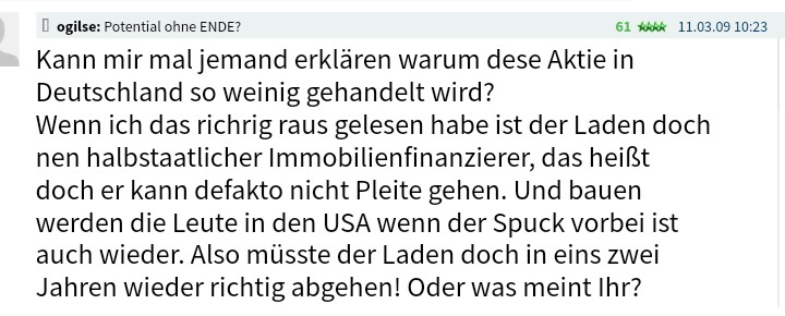 Potential ohne ENDE? 1094300