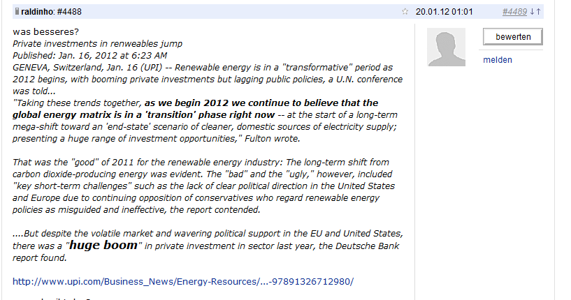 Norde Pro und Kontra 502911