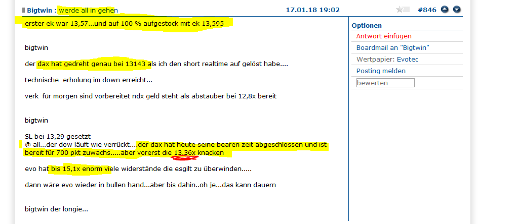 EVOTEC muss getradet werde 1035926