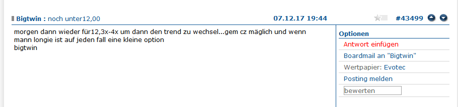 EVOTEC muss getradet werde 1028926