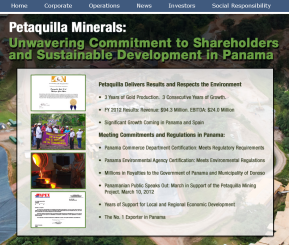 Goldproduzent Petaquilla ! 536928