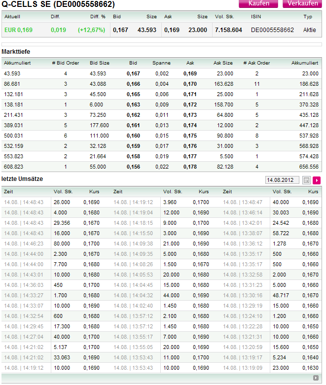 Q-Cells , der Solarzellenriese 529669