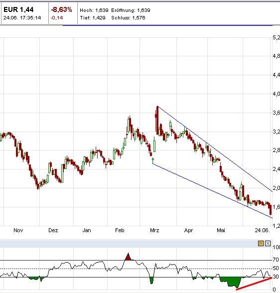 Nachzügler ehemalige Börsenstars Q-Cell/Sky/Citig 415459