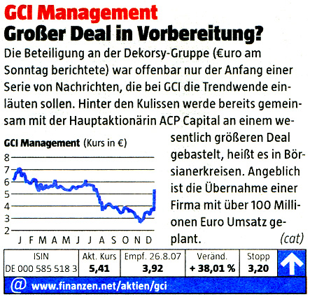 GCI ein absolutes Schnäppchen 138961