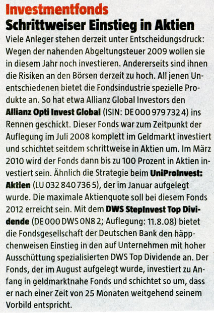 Prognosen um den Aktienmarkt 206498