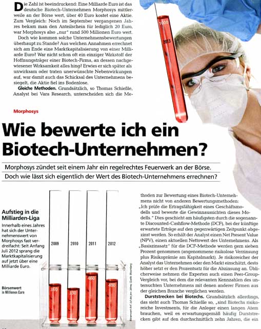 MOR: Pipelinefortschritte führen zu Neubewertungen 623404